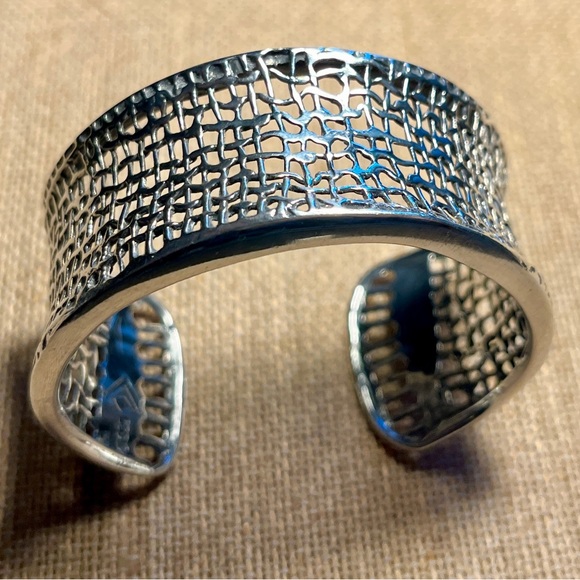 Silpada Sterling Silver Woven Cuff Bracelet - Picture 8 of 15